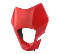 MKBHD Convient for la plaque de phare de moto GasGas EC 250 250F 300F EX 300 350F 450F MC 450 2021-2023 Dirt Bike Enduro Motocross Mask Tuning(Red)