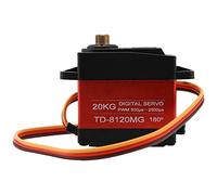 Mkcavne Td-8120Mg Servo Étanche Digital Metal Gear avec 20Kg Couple Élevé 180Angle pour Rc Télécommande Voiture Modèle Véhicule 20Kg Servo