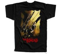 MKDHYYKS Men's The Howling Joe Dante Movie Poster T-Shirt Manches Courtes(XX-Large)