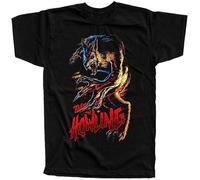 MKDHYYKS Men's The Howling Poster T-Shirt Manches Courtes(XX-Large)