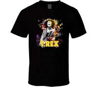 MKDHYYKS OKY T Rex - Marc Bolan 1 T Shirt Manches Courtes(Large)