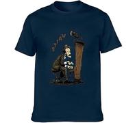 MKDHYYKS Tom Waits Pianos T Shirt L Manches Courtes(Medium)