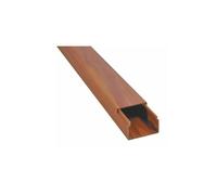 MKE 25X40 passage de câble 2m bois foncé 111489