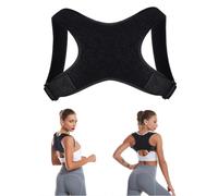 MKEAWWU 1 Pièce Percko Correcteur De Posture Noir Adulte Unique - Ergonomique Dos Épaules