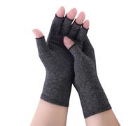 MKEAWWU 2 Paires Gants Arthrose Orthese Pouce,Gants Sans Doigts,Soulagement Des Douleurs Des Mains, Attelle Pouce Homme Femme Pour