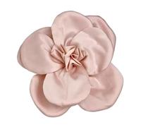 MKEMQXBEP Broche en Tissu à Grande Fleur for Corsage Tendance(Pink 1PC_21CM)