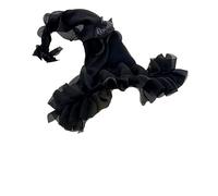 MKEMQXBEP Chapeau de sorcière de vacances à large bord, accessoire de déguisement(All black 1pc)