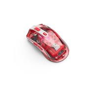 MKETech Electronics The Pegasus (MKE 830) Souris de jeu légère sans fil avec éclairage RVB, rouge