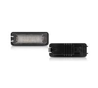 MKGKACVCPT Éclairage de d'immatriculation étanche Pour A4 Pour A3 Pour A8 Pour A6 C6 4F S6 Lumière De Plaque D'immatriculation Led Lampe D'étiquette Automatique Feu Plaque Arrière
