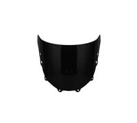 MKGKACVCPT Moto Garde-Boue Couverture pour NSR 125 JC22 pour Foxeye 1994-2002 Pare-Brise Compteur Kilométrique Pare-Soleil Couvercle Carénage Déflecteurs(Black)