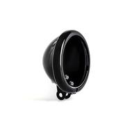 MKGKACVCPT Moto Phares LED Pour Dyna Pour Sportster Iron XL 883 Phare Avant Noir Pour Moto 5,75 Pouces 5 3/4 Pouces Boîtier De Seau Support De Garniture