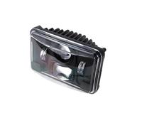 MKGKACVCPT Moto Phares LED Pour Peterbilt 357 379 378 320 362 Phare LED 4 X 6 Pouces Feux De Croisement Et De Route 1 Pièce(Black)