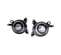MKGKACVCPT Phare de Travail Pour Mitsubishi Lancer 2007-2012 Ensemble De Feu Antibrouillard Avant 12 V(Angel Eyes White)