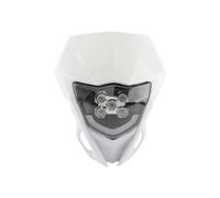 MKGKACVCPT phare moto Pour WR YZ 250 450 Plaque De Phare LED Moto Pièces Carénage(White)