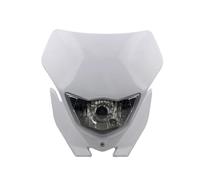 MKGKACVCPT phare moto Pour WRF250 400 426 450 WR250 WR450 YZ YZF TW TTR Carénage De Plaque De Phare De Moto Motocross H4(White)
