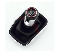 MKGKACVCPT Pommeau de levier de vitesse manuel Pour VW Pour Golf Pour Jetta Pour Bora 2004 1999 2000 2001 2002 20003 12mm Pommeau De Levier Vitesse Voiture Guêtre Démarrage(A 6 Speed)