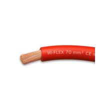 MKGT® Câble flexible en PVC pour batterie/démarreur/soudure Rouge et noir 110/170/345 A 16 mm 25 mm 35 mm (70 mm² rouge, 2 mètres)