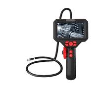 MKHFP 6.0mm 8.5mm 5 Pouces Rotatif 360 Degrés Endoscope Mini Caméra Endoscope Étanche LED Caméra D'inspection De Voiture Caméra d'égout(360degree 6.0mm)
