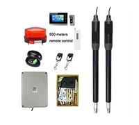 MKHFP Contrôleur WiFi actionneur linéaire électrique 300kgs Moteur système de ouvre-Porte Automatique avec Double Bras épais KIT for allée Kit d'automatisation de Portail(A)