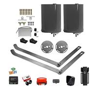 MKHFP PKM-B01 Type Automatique de Bras Pliage incurvé Double oscillant ouvre Moteur jusqu'à 8,2 Pieds ou 330 Livres Porte CA Alimenté Kit d'automatisation de Portail(KIT K)