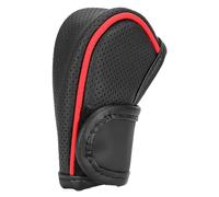 MKHIXTSL Couvre Pommeau Leviers Vitesse Voiture pour Volvo XC40 2018-2023, Auto Cuir Couvercle Transmission Automatique, Housse Bouton Changement Protection,A