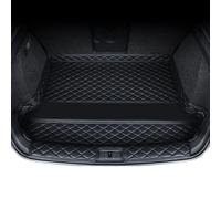 MKHIXTSL Cuir Tapis Coffre Voiture pour Renault Symbioz Twizy, Imperméable AntidéRapants Moquettes, Trunk Boot Mat Protection Accessoires avec Doublure Bord Haut,A/Black