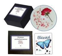 MKISHINE Bougie parfumée Joyeux Anniversaire Carte de voeux Idée Cadeau d'anniversaire, idée Originale Pot en Cadeau Maman Personnalisé Fête des Mères Saint Valentin Noël