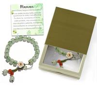 MKISHINE Cadeaux pour maman+Carte Merci+bracelet+boite,maman anniversaire cadeau, fête des mères-avec belle boite une petite carte,cadeau Femmes