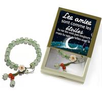 MKISHINE Cadeaux pour Meilleure Amie+Carte Merci+cadeau+boite,amie anniversaire cadeau,Cadeau Copine avec belle boite une petite carte,Cadeau d'amitié pour Les Femmes