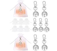 Mkishine, Lot de 40 sachets à dragées en forme d'arbre de vie pour mariage, communion, baptême, naissance