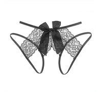 MKIUHNJ Femmes Sexy Transparent Dentelle sans Soudure Culotte à Fente Taille Basse Culotte Avant Brassière Maternité