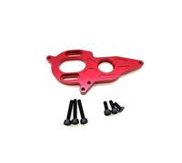 MKIUYVD Accessoires Jouets RC Compatible avec Arrma pour Granite pour Mega pour Typhon pour Big pour Rock pour Senton 1/10 RC Cars Pièces De Mise À Niveau Support De Moteur Réglable en Métal(Red)