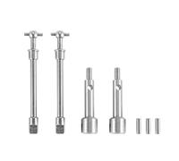 MKIUYVD Accessoires Jouets RC Compatible avec Axial pour SCX24 90081 1/24 RC, Pièces De Mise À Niveau De Voiture sur Chenilles, Accessoires, Axe Avant en Acier Trempé, Arbre D'entraînement CVD