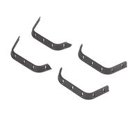 MKIUYVD Accessoires Jouets RC Compatible avec MN D90 pour MN-90 D91 D96 D99 pour MN99S 1/12 rc Cars Upgrade Parts Accessories 4Pcs Wheel Eyebrow Fender Wheel Cover