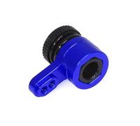 MKIUYVD Accessoires Jouets RC pour Arrma pour Granite pour Grom pour Typhon pour GROM 1/18 RC Cars Pièces De Mise À Niveau Accessoires Bras Servo en Métal 25T Servo Saver Set(Blue)