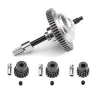 MKIUYVD Accessoires Jouets RC pour Traxxas pour Slash 4x4 pour Stampede pour Rustler 4x4 Pièces De Mise À Niveau en Métal 6780 Kit Différentiel Central 15 + 17 + 19T Pignon