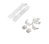 MKIUYVD Accessoires Jouets RC pour Traxxas TRX4 pour Voiture pour Sport Plaque De Protection en Acier pour Carrosserie pour Sport pour Defender 1/10 RC pour Ensemble De Blindage De Châssis