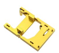 MKIUYVD Accessoires Jouets RC pour Wpl pour C24 C14 B16 B36 pour MN D90 99s 1/16 RC, Mise À Niveau De Voiture, Pièces De Rechange en Métal, Support Montage Fixe Servo en Alliage D'aluminium(Yellow)