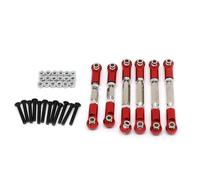 MKIUYVD Accessoires Voitures RC pour Arrma pour Senton pour Vorteks pour Granite pour Typhon Big pour Rock 1/10 Remplacement Tiges Liaison Métal Ensemble Liens Pièces Mise Niveau Voiture RC
