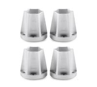 MKIUYVD Accessoires Voitures RC pour Axial pour SCX10 pour Capra Gen8 VS4-10 1.9 2. Aluminium 12mm Moyeu Hexagonal De Roue 1/10 Roues Jante Remplacement RC Pièces Voiture sur Chenilles(Silver,22mm)