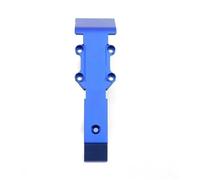 MKIUYVD Accessoires Voitures RC pour Traxxas pour Slash pour E-revo pour Summit 1/16 Plaque De Protection Avant Et Arrière en Métal 7037 rc Car Upgrade Parts Accessoires Remplacement(Blue,Front)