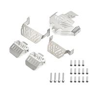 MKIUYVD Accessoires Voitures RC pour Traxxas pour TRX4 pour Defender 1/10 Ensemble Blindage Châssis RC Plaque Protection Voiture Sport Pièces Carrosserie Accessoires Remplacement(Size 3)