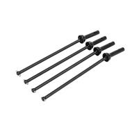 MKIUYVD Arbres d'entraînement RC pour Arrma pour Karton pour Outcast pour Notorious 1/8 rc Car Upgrade Parts 4Pcs Arbre De Transmission Avant Et Arrière en Acier CVD