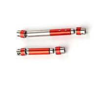 MKIUYVD Arbres d'entraînement RC pour HOBBYPLUS CR18P pour Rock pour Van 1/18 RC Upgrades Pièces Accessoires Ensemble D'arbres De Transmission Centraux en Acier 2(Red)