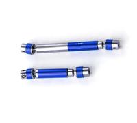 MKIUYVD Arbres d'entraînement RC pour HOBBYPLUS CR18P pour Rock pour Van 1/18 RC Upgrades Pièces Accessoires Ensemble D'arbres De Transmission Centraux en Acier 2(Blue)