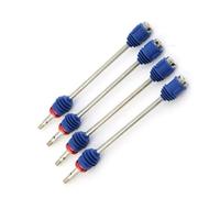 MKIUYVD Arbres d'entraînement RC pour Traxxas pour E-Revo pour E-Maxx pour T-Maxx pour Revo Essieu d'arbre De Transmission Avant Et Arrière en Acier CVD 1/10 Pièces Mise À Niveau Voiture RC