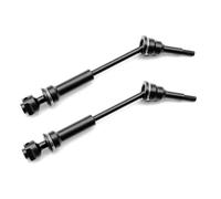 MKIUYVD Arbres d'entraînement RC pour Traxxas pour Slash pour Rustler pour Stampede 4X4 1/10 rc Car Parts Arbre De Transmission Avant Arrière en Acier Trempé CVD(Front)
