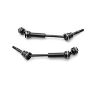 MKIUYVD Arbres d'entraînement RC pour Traxxas pour Slash pour Rustler pour Stampede 4X4 1/10 rc Car Upgrades Parts 4 Pièces en Acier Arbre De Transmission Avant Et Arrière CVD