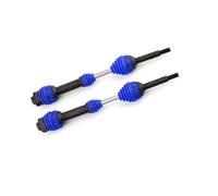 MKIUYVD Arbres d'entraînement RC pour Traxxas pour Slash pour VXL 4X4 2WD pour Rustler pour Hoss 1/10 rc Car 2Pcs Arbre De Transmission Arrière en Acier CVD 6852R
