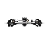 MKIUYVD Avant Arrière Essieux RC pour Axial pour SCX24 Essieu Avant Et Arrière À Double Articulation en Aluminium pour Voiture Télécommandée 1/24, Pièces De Mise Niveau(Front)